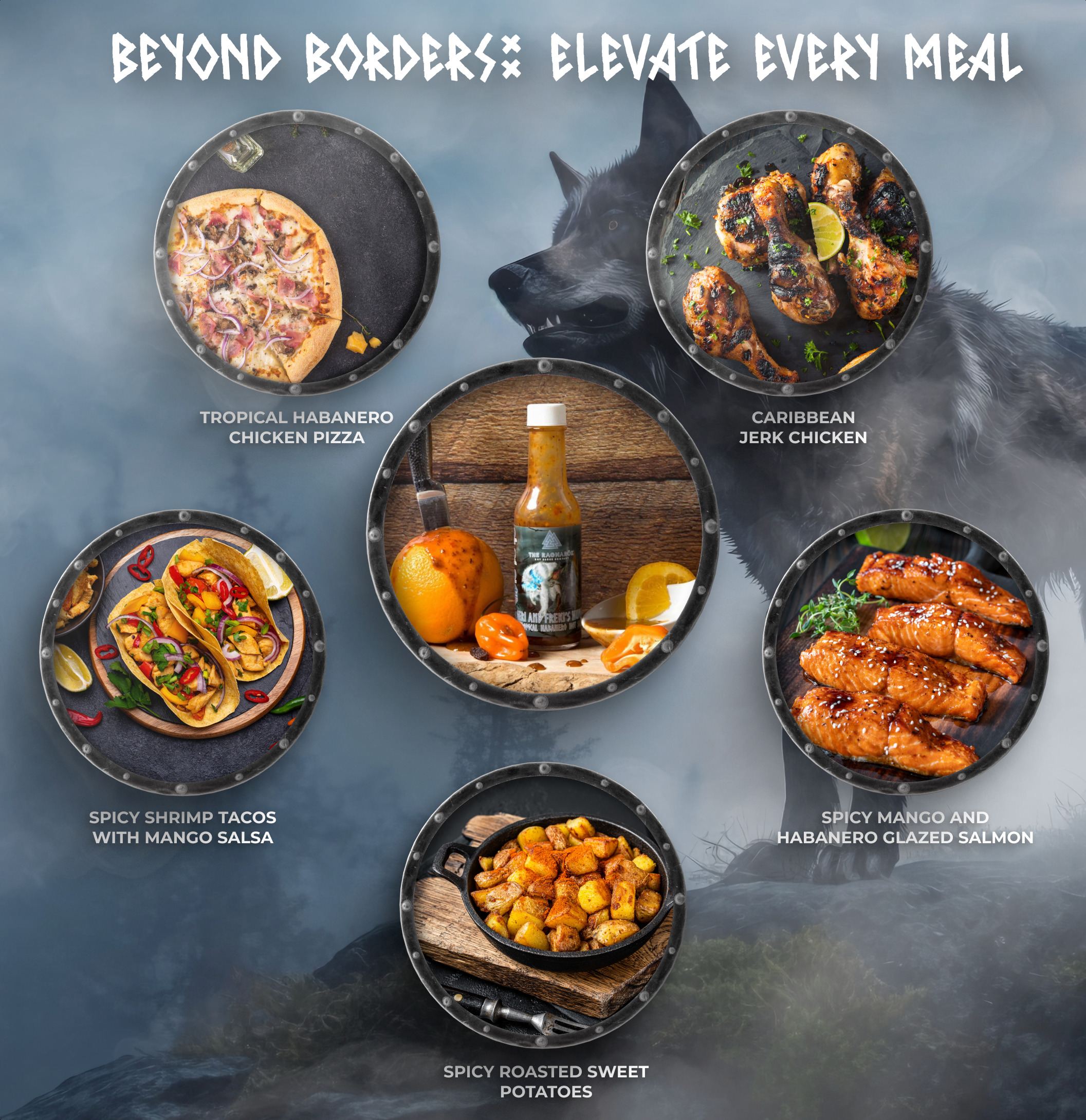 Geri And Freki’s Hunger Tropical Habanero Hot Sauce - Image 6