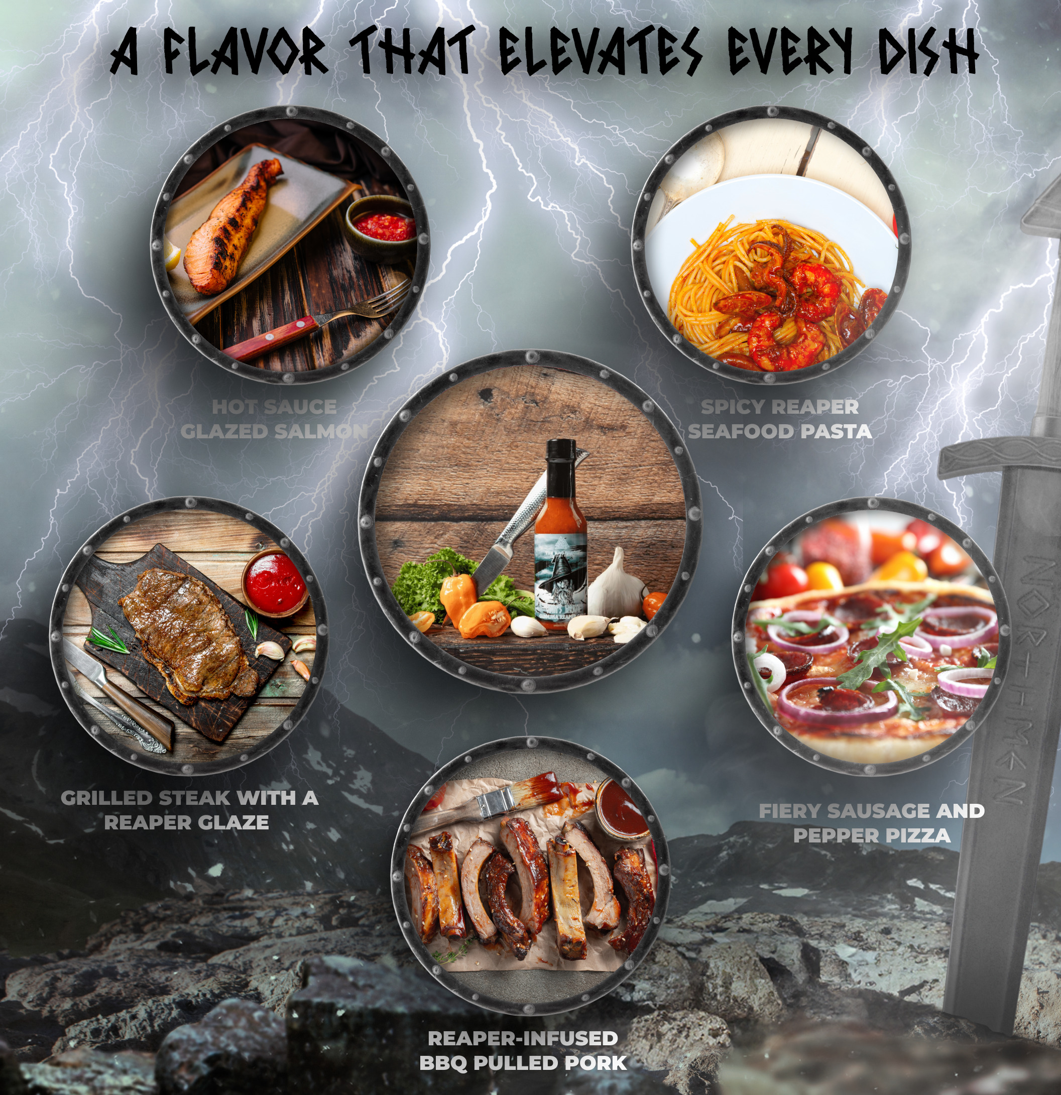 Odin’s Wrath Carolina Reaper Sauce - Image 2